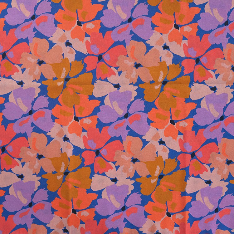 Tissu coton - Pauline violet