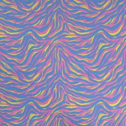 Tissu voile de coton - Zebra yellow