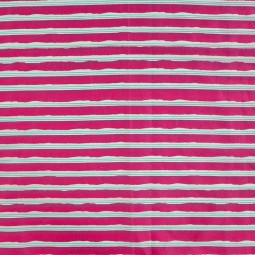 Tissu voile de coton - Stripes rose