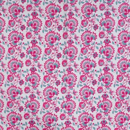 Tissu voile de coton - Mireille rose