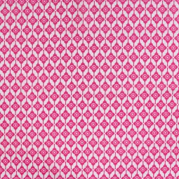 Tissu voile de coton - Viviane rose