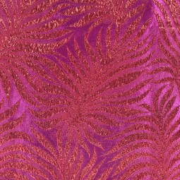 Tissu brocart - Pink lady