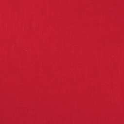 Tissu lin lavé - Rouge