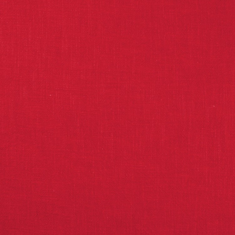 Tissu lin lavé - Rouge