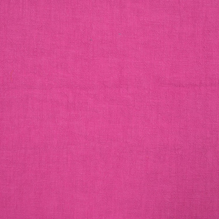 Tissu lin lavé - Fuchsia