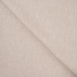 Tissu lin lavé - Naturel