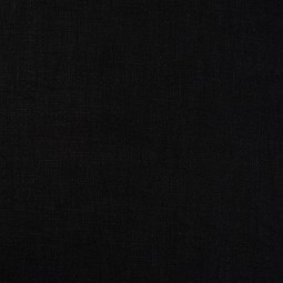 Tissu lin lavé - Noir