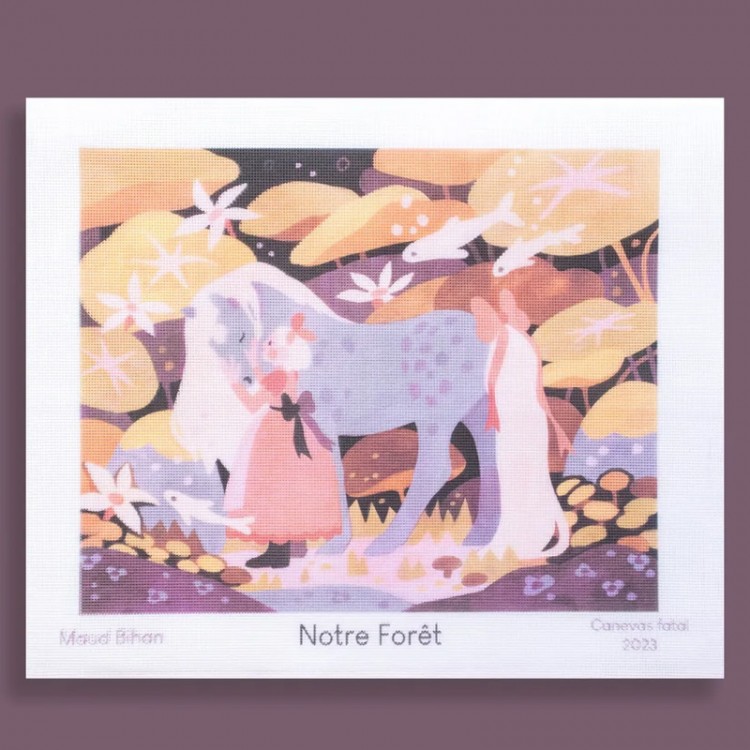 Kit Canevas Fatal - Notre forêt