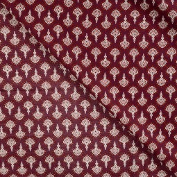 Tissu voile de coton - Géraldine cognac