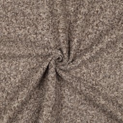 Lainage - Bouclettes marron mélangé