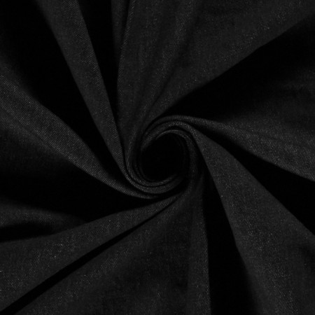 Tissu gabardine - Jean noir
