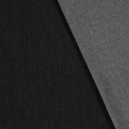 Tissu gabardine - Jean noir