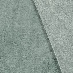 Tissu éponge Bambou velours - Menthe foncé