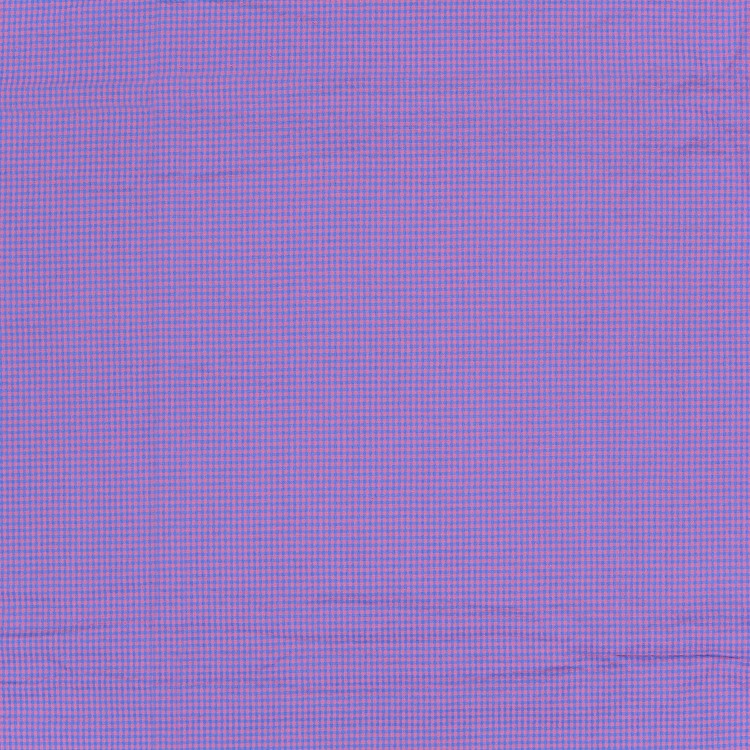 Tissu seersucker - Mini vichy colbalt et violet