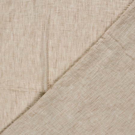 Tissu Polyester - Esprit chambray camel