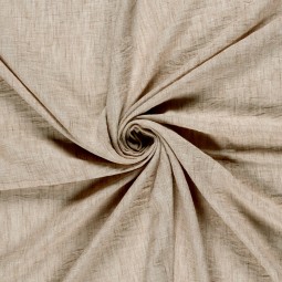 Tissu Polyester - Esprit chambray camel