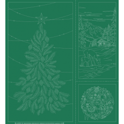 Kit de broderie sashiko - Season's greetings 2