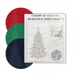 Kit de broderie sashiko - Season's greetings 2