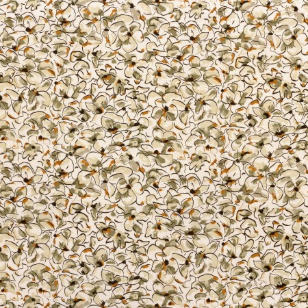 Tissu viscose et lin - Hortense