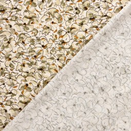 Tissu viscose et lin - Hortense