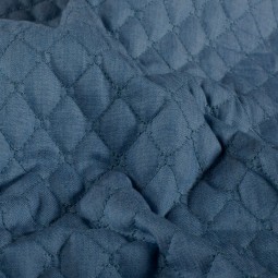 Tissu jeans - Matelassé