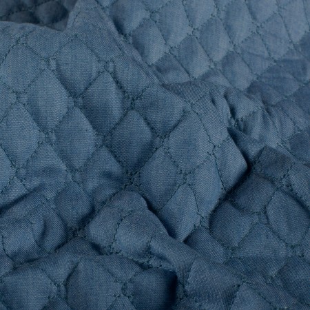 Tissu jeans - Matelassé