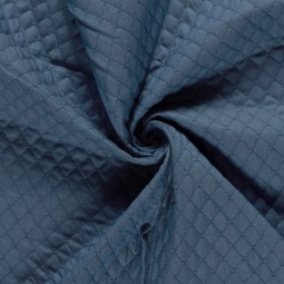 Tissu jeans - Matelassé