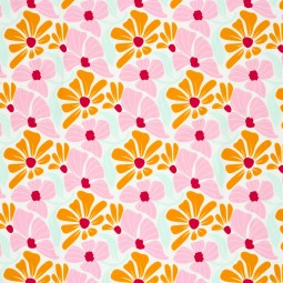 Tissu jersey coton - Pimprenelle