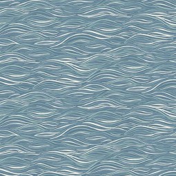 Tissu fantaisie - Driftwood - Ripples blue