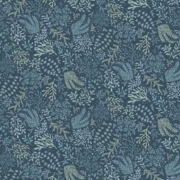 Tissu fantaisie - Driftwood - Seagrass blue