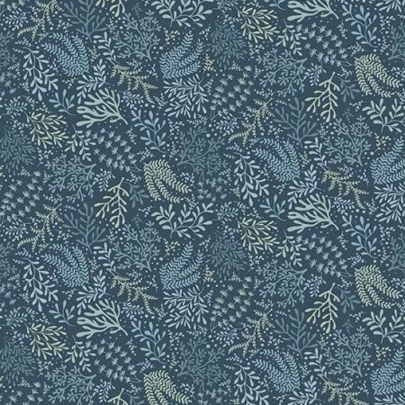 Tissu fantaisie - Driftwood - Seagrass blue