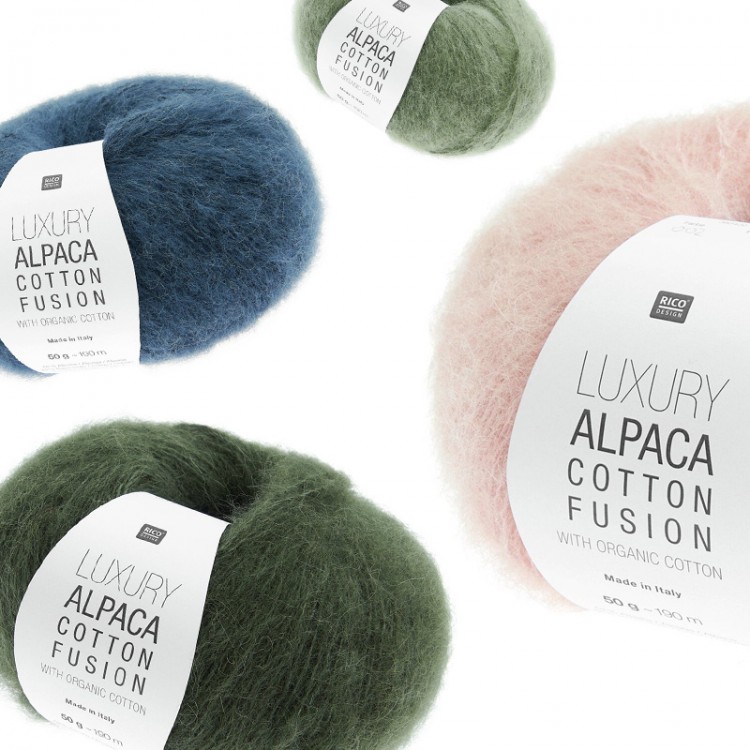 Luxury Alpaca cotton fusion de Rico Design