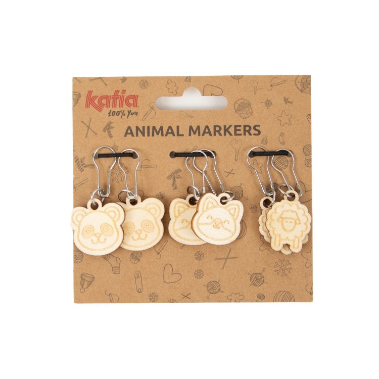 Anneaux marqueurs Animaux panda & Cie Katia