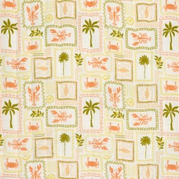 Tissu matelassé double gaze - Panthère