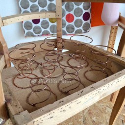 Ressort pour sièges et fauteuils 7 tours