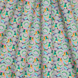 Tissu Liberty® - Clifford street vert