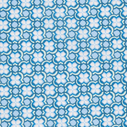 Tissu Liberty® - Daisy link bleu