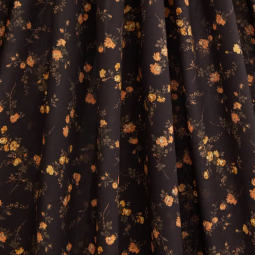 Tissu Liberty® - Elisabeth noir