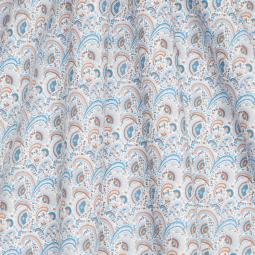 Tissu Liberty® - Jasvinder bleu brique