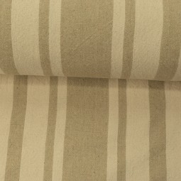 Tissu coton - Bernadette ficelle