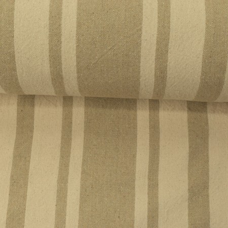 Tissu coton - Bernadette ficelle