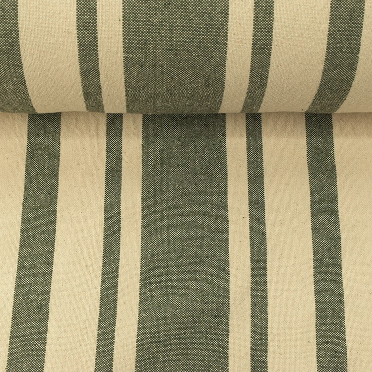 Tissu coton - Bernadette kaki