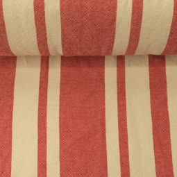 Tissu coton - Bernadette rouge