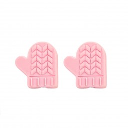 Protège pointe moufle pour aiguilles à tricoter