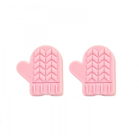 Protège pointe moufle pour aiguilles à tricoter