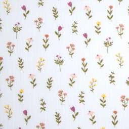 Tissu Katia Fabrics - Double gaze - Andes Flowers