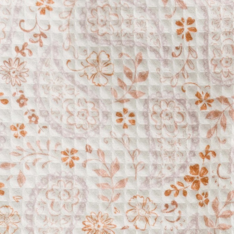 Tissu Katia Fabrics - Nid d'abeille - Print Paisley Sea Lion