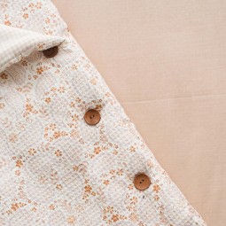 Tissu Katia Fabrics - Nid d'abeille - Print Paisley Sea Lion