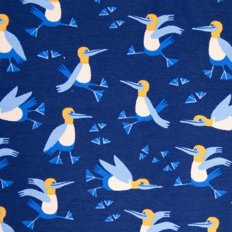 Tissu Katia fabrics - Jersey - Blue Legged Bird