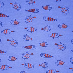 Tissu Katia fabrics - Jersey - Happy fish